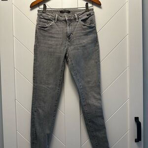 Mavi Women's Skinny Jeans in Gray